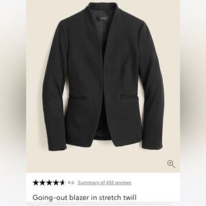 J. Crew Going Out Blazer Size 4